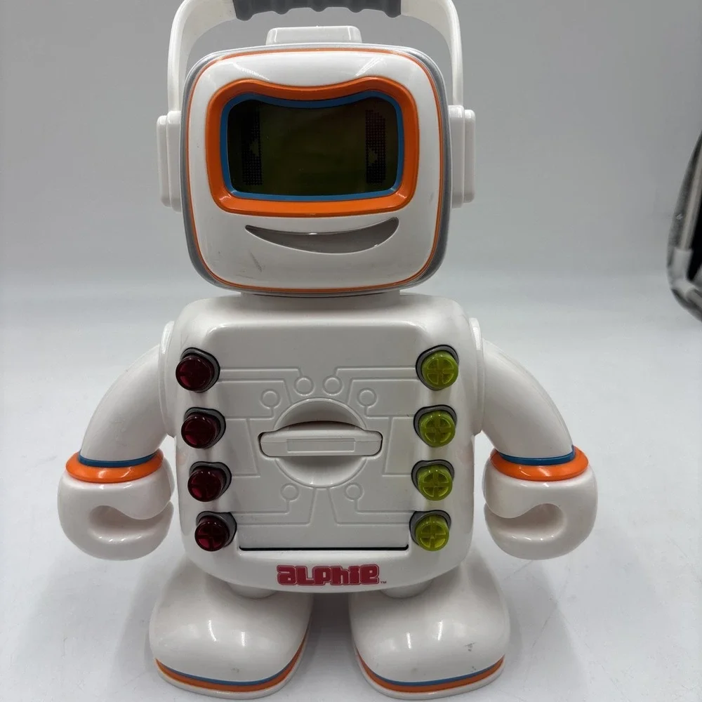 Playschool Robot Alphie Learning Lights Up, Talks, Tested/Works Great Robot Only